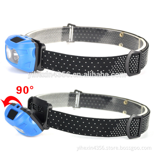 Hote Sale Mini Plastic Led Camping Headlamp